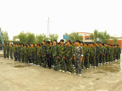 軍訓展示